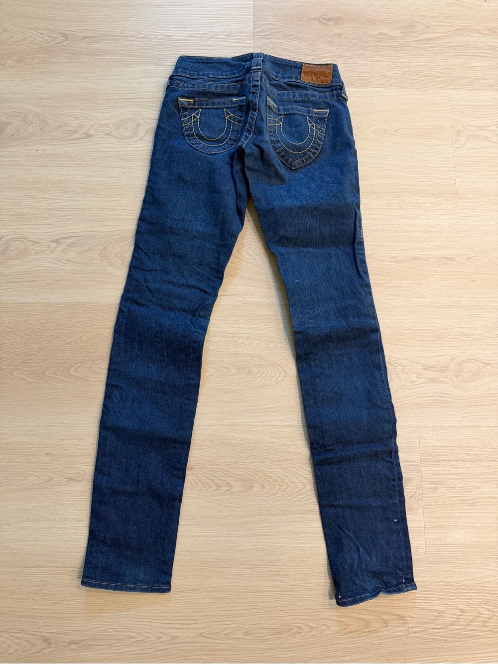 True Religion Women's Dark Blue Skinny Jeans
